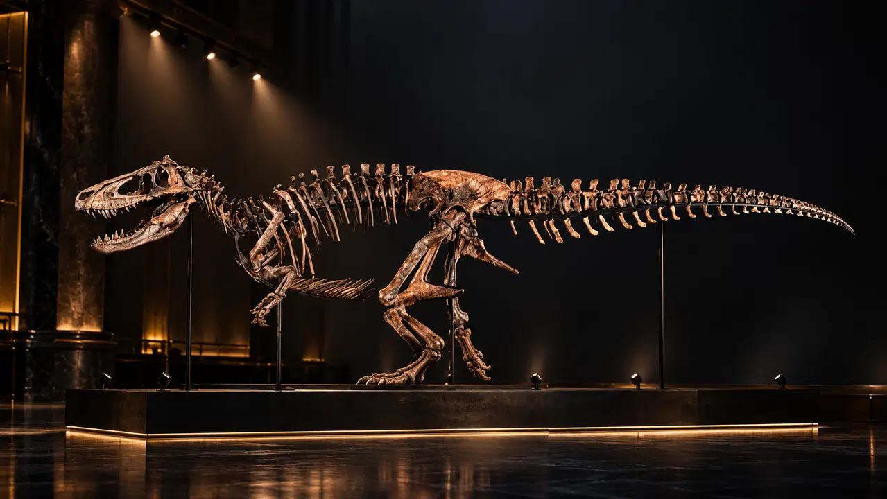 Dinozor fosiline 47,3 milyon dolar: Tarihin en pahalı ikinci satışı