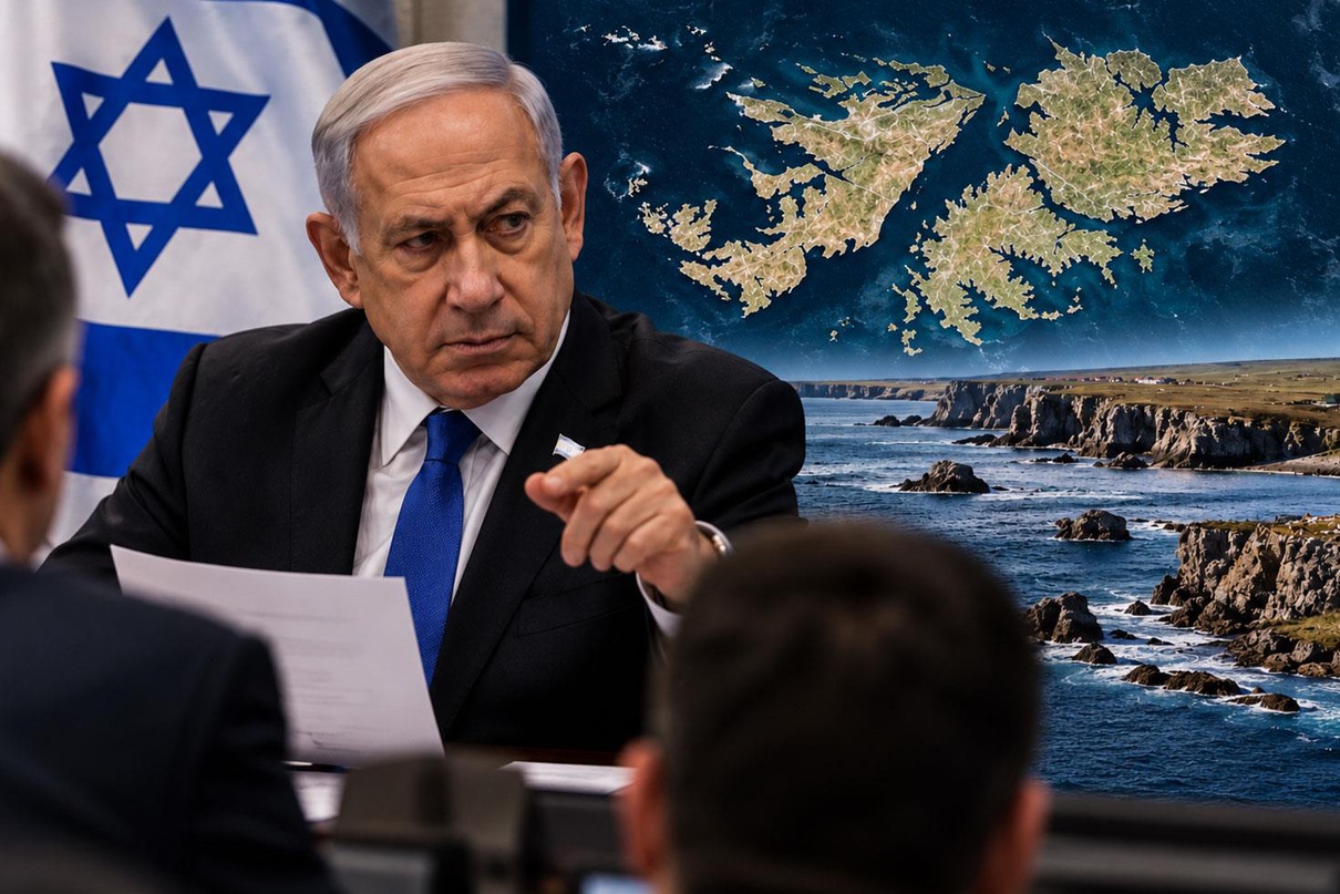 İsrail'in Londra Büyükelçiliği, Netanyahu'nun Falkland talimatı iddiasını reddetti