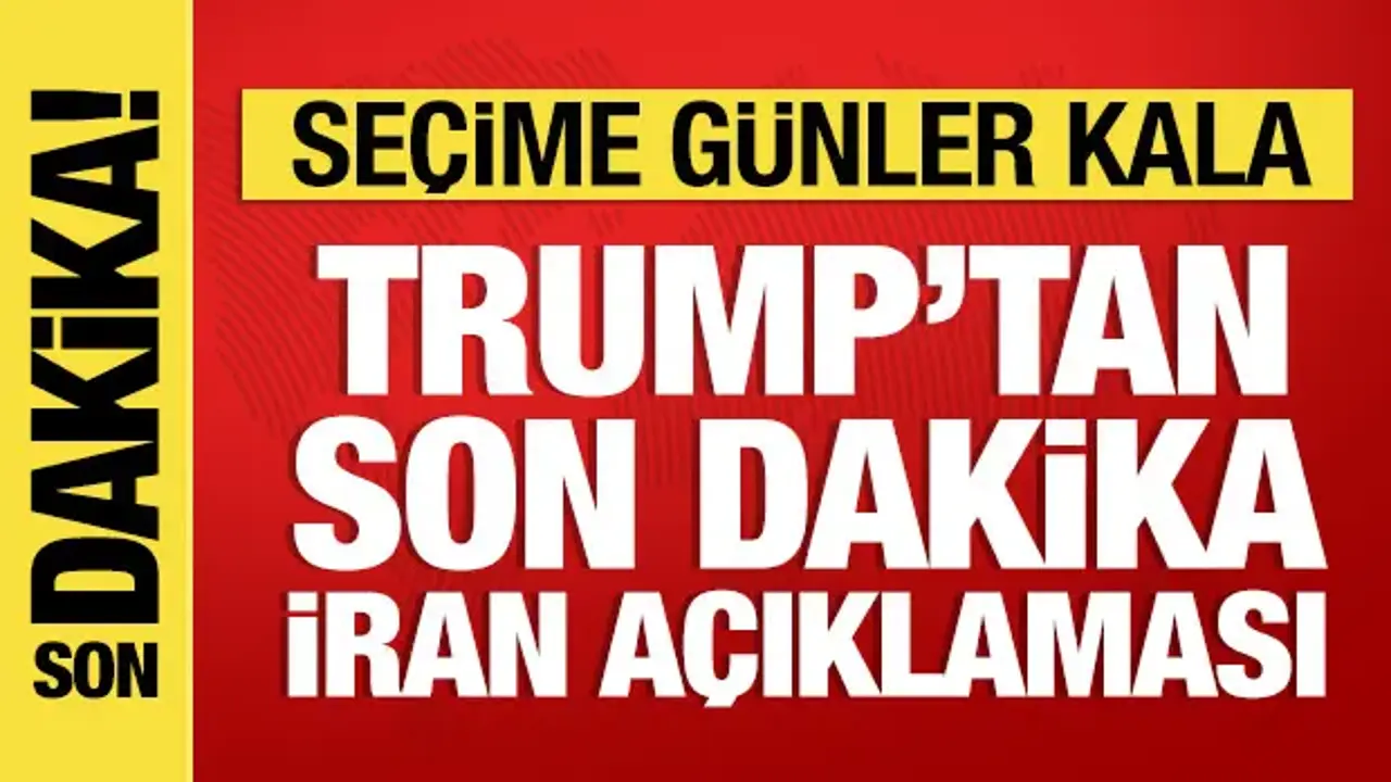 Trump'tan son dakika İran açıklaması: Savaş yakında sona erecek