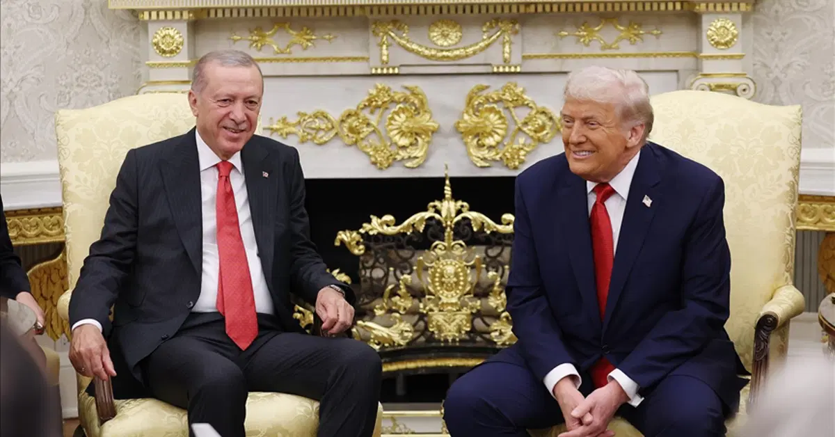 Cumhurbaşkanı Erdoğan, ABD Başkanı Trump ile görüştü