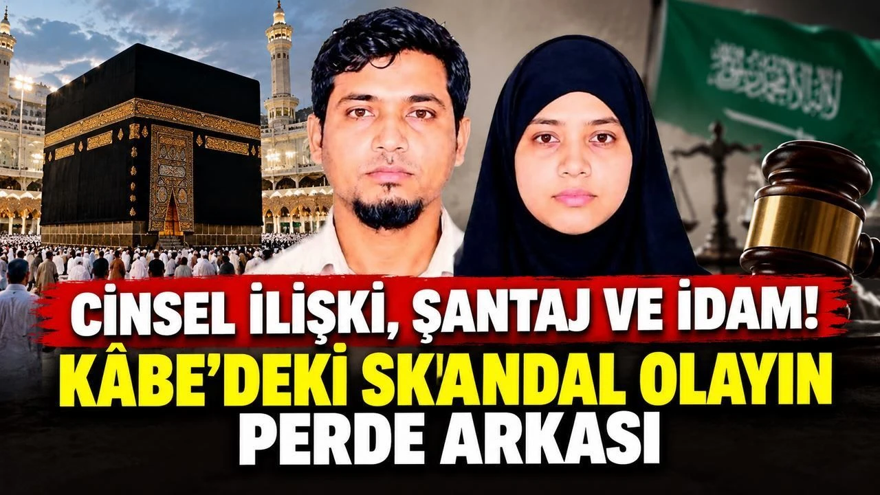 Kâbe'de idamla biten skandal