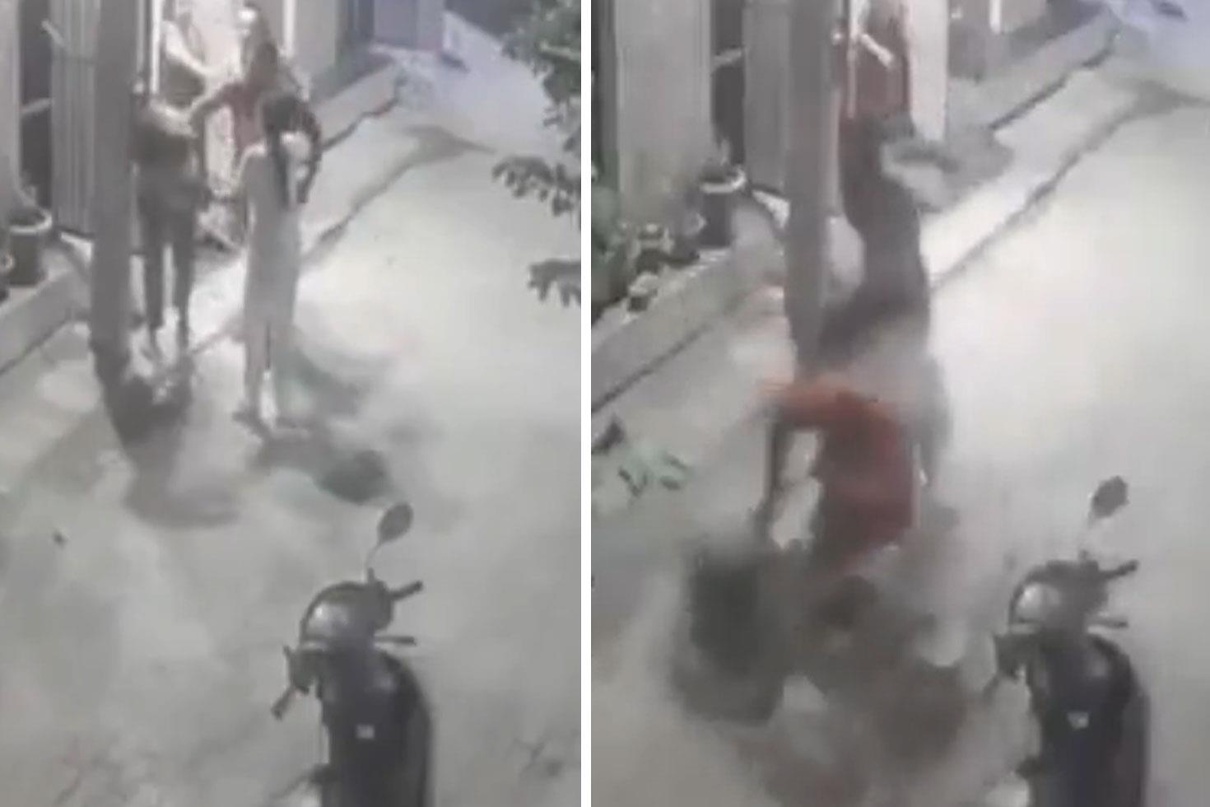 Karısından lüks araç ve motosiklet istedi, reddedilince sokak ortasında dehşeti yaşattı