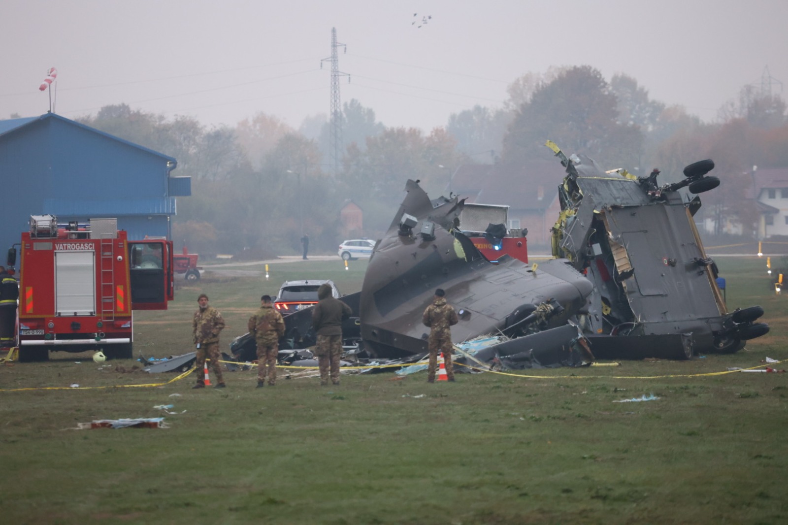Bosna Hersek'te askeri helikopter düştü: 4 ölü, 11 yaralı