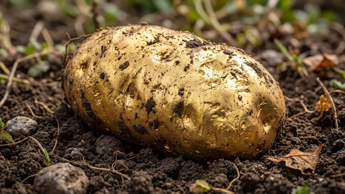 Patates sandı, altın külçesi çıktı: Topraktan servet fışkırdı! - TREND
