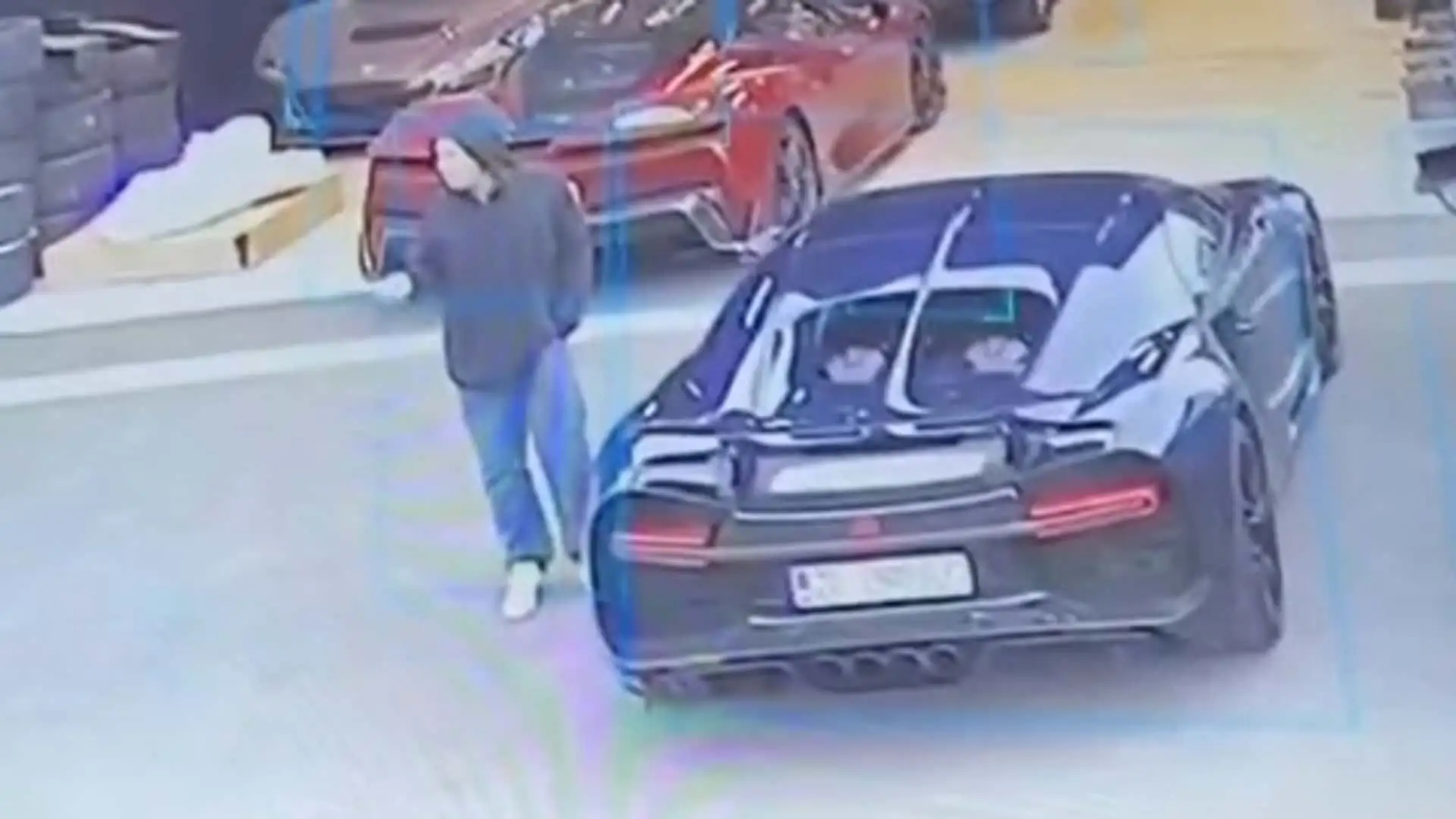 Mate Rimac'in kendi Bugatti Chiron'u çalındı!