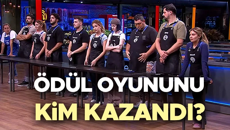 MASTERCHEF ÖDÜLÜ KİM KAZANDI, KİM ALDI (30 Ekim 2026 Cuma) | Dün akşam MasterChef ödül oyununu kim kazandı, ödülü kim aldı? İşte MasterChef son bölüm ödülü kazanan yarışmacı!