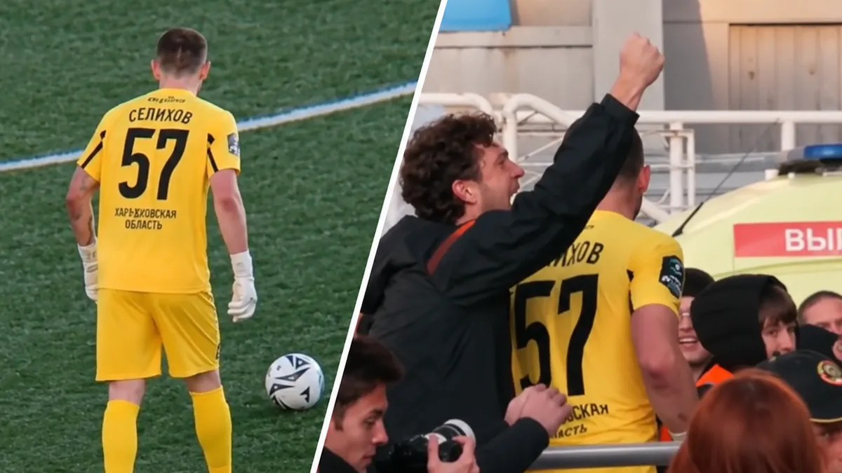 Yeşil sahalarda nadir görülen an! Frikikte topun başına geçen kaleciden harika gol