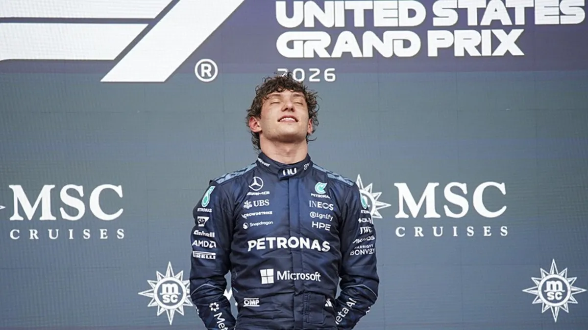 Formula 1 ABD Grand Prix'sini Kimi Antonelli kazandı!