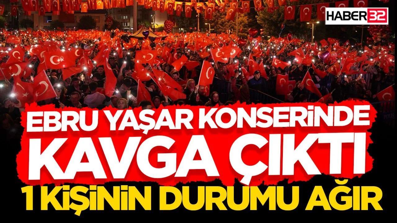 Isparta’da Ebru Yaşar Konserinde Kavga Çıktı