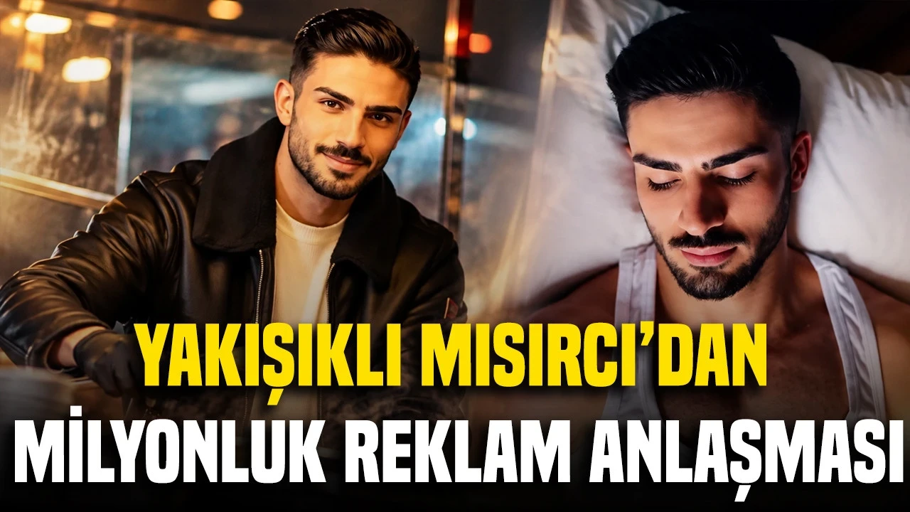 Yakışıklı Mısırcı'nın 6,5 milyon TL'lik reklam anlaşması yaptığı iddia edildi