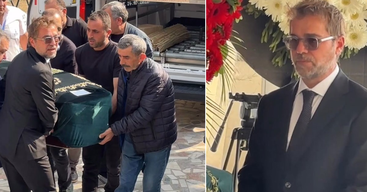 Engin Altan Düzyatan’ın acı günü: Babasının tabutunun başından ayrılamadı