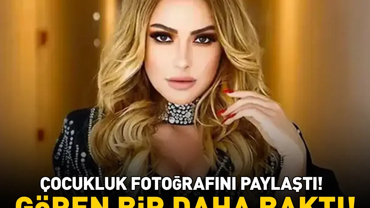 Hadise'nin çocukluk haline bakın! 'İçimdeki o küçük kız aynı heyecanla burada!'