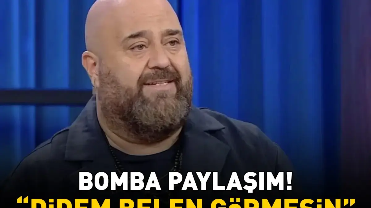 MasterChef Somer Sivrioğlu'ndan bomba paylaşım! 'Aman Didem Belen görmesin'