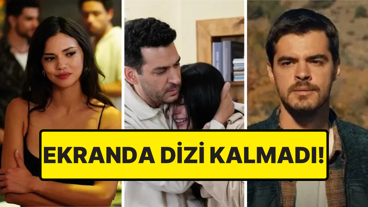 İptal Sayısı 6'ya Çıktı! Kanal D Dizisi de Ertelendi, Cumartesi Ekranda Sadece TRT 1 Kaldı