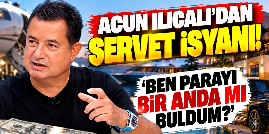 Acun Ilıcalıdan Servet Tepkisi! “25-30 Yıldır Televizyondayım”