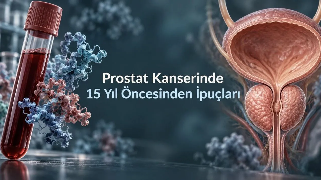 Prostat kanseri riski: 15 yıl önceki kanda ipuçları