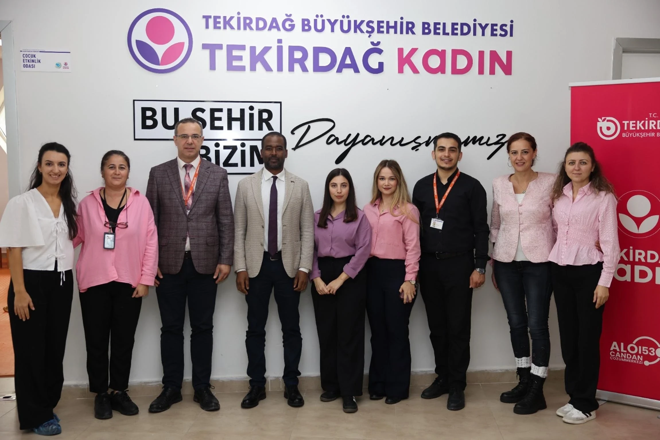 Tekirdağ Büyükşehir Belediyesi'nden 'Pembe farkındalık' etkinlikleri