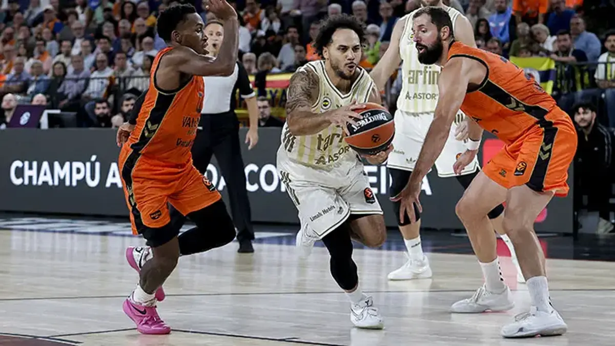 Fenerbahçe fırsat tepti, Valencia'da geri dönüş yarıda kaldı... (ÖZET) Valencia Basket - Fenerbahçe Tarfin maç sonucu 86-78