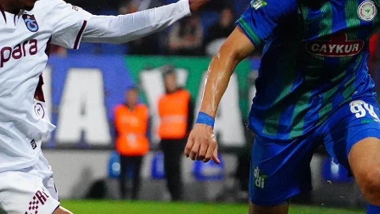 Trabzonspor ile Çaykur Rizespor 49. randevuda