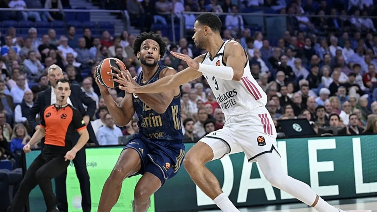 Fenerbahçe Tarfin EuroLeague'de dewplasmanda Real Madrid'e mağlup oldu!