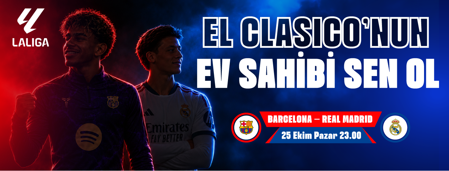 El Clasico Canlı İzle: Barcelona – Real Madrid