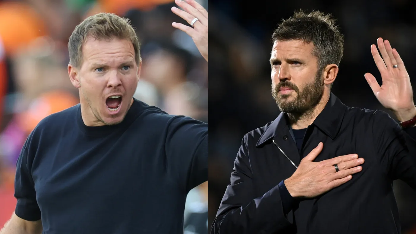 Manchester United Julian Nagelsmann'ı istiyor! Şampiyonlar Ligi'ndeki utanç verici yenilginin ardından kulüp yönetimi, eleştirilerin hedefindeki Michael Carrick'in yerine Bayern Münih'in eski teknik direktörünü getirmeyi planlıyor