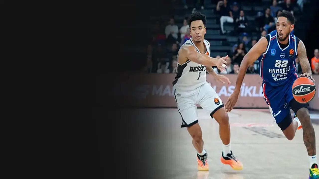 EuroLeague'deki Türk derbisinde Anadolu Efes, Beşiktaş'ı devirdi