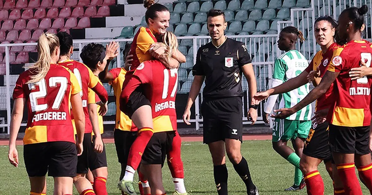 Galatasaray'dan 22-0'lık galibiyet