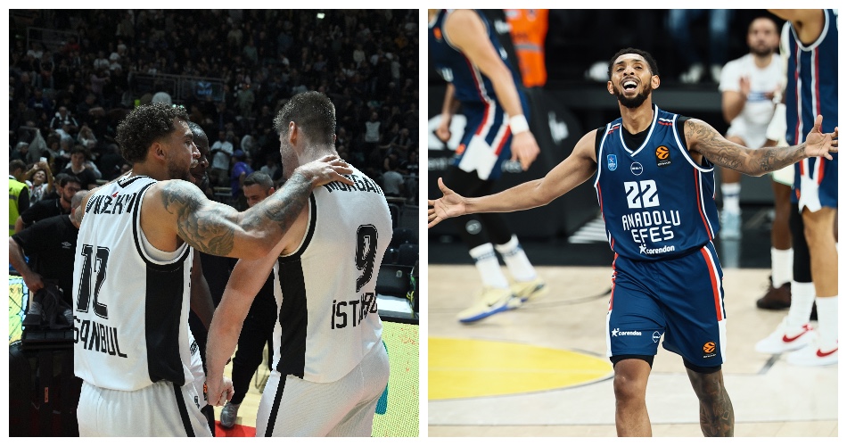 EuroLeague Puan Durumu: Beşiktaş ve Anadolu Efes’ten İkide İki!