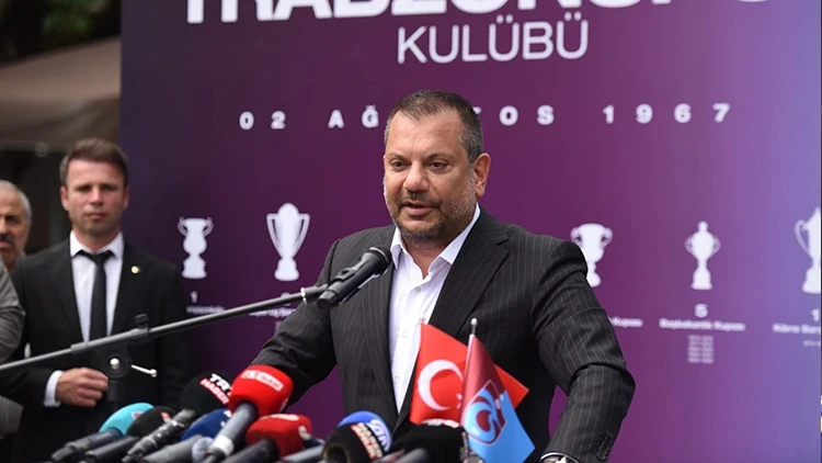 Ertuğrul Doğan'dan Trabzonsporlu taraftarlara teşekkür
