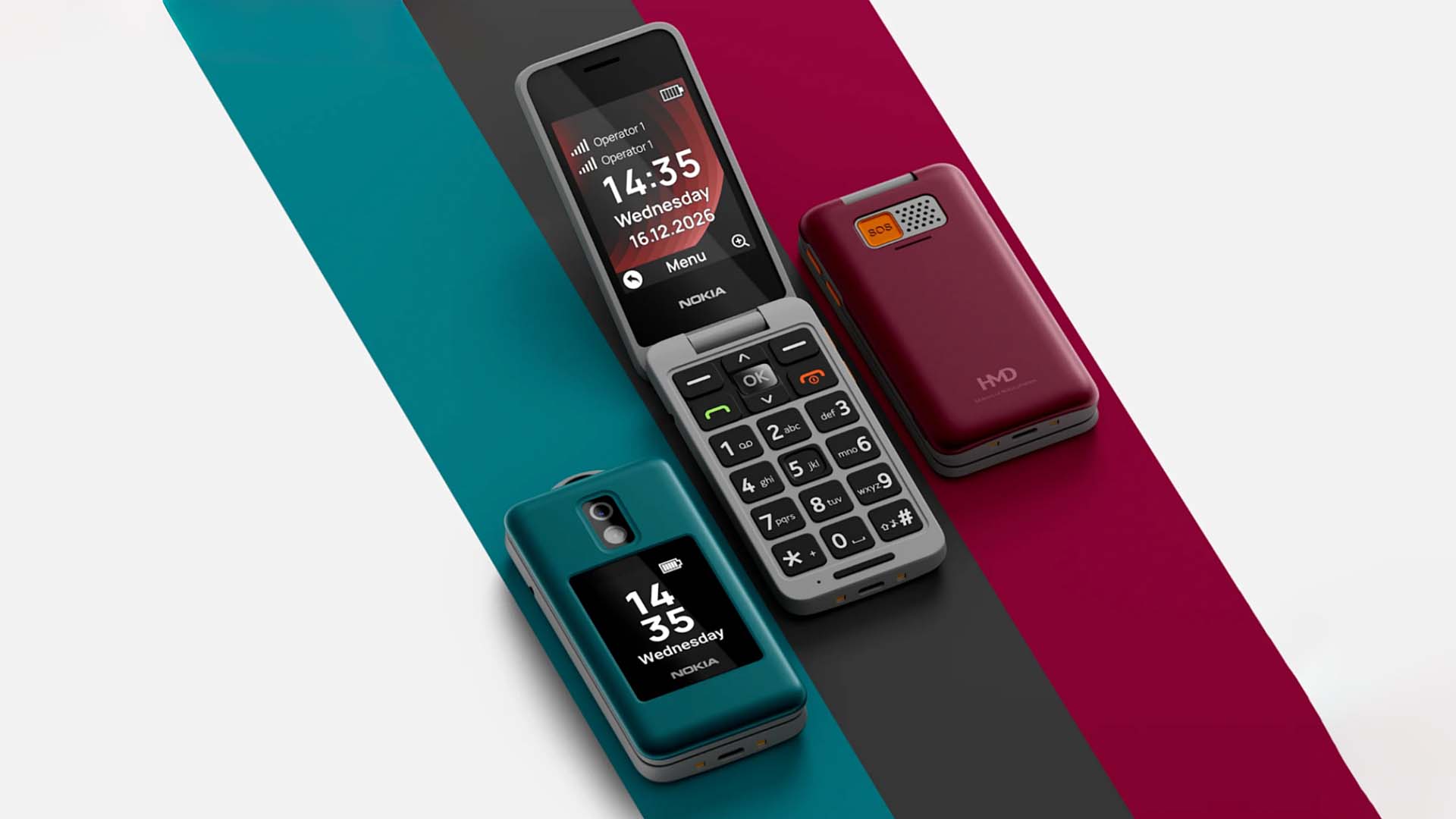 HMD’den yeni tuşlu cep telefonu: “Nokia 2360 Flip”