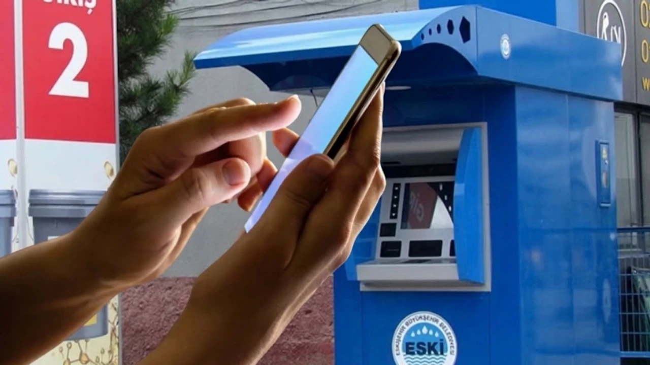 Eskişehir'de artık telefondan su yüklenecek: Yarın başlıyor