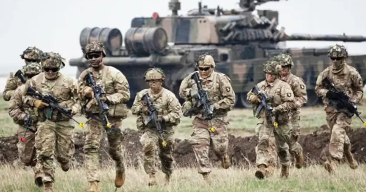 NATO askerleri toplayıp ülkenin dibinde tatbikat yaptı