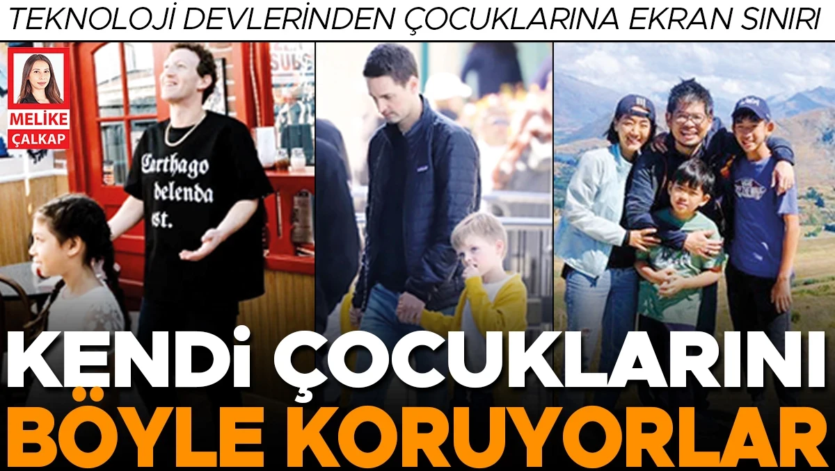 Teknoloji devlerinden çocuklarına ekran sınırı