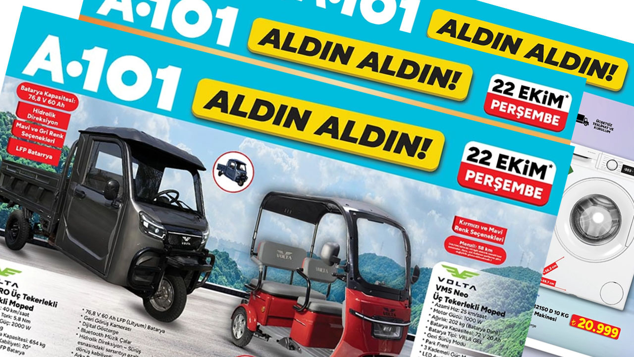 A101 katalog teknolojik ürünlerde bu hafta [22 Ekim 2026]