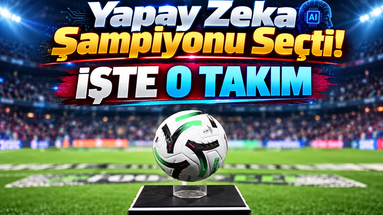 Yapay Zekaya Göre Süper Lig Şampiyonu Kim Olacak?