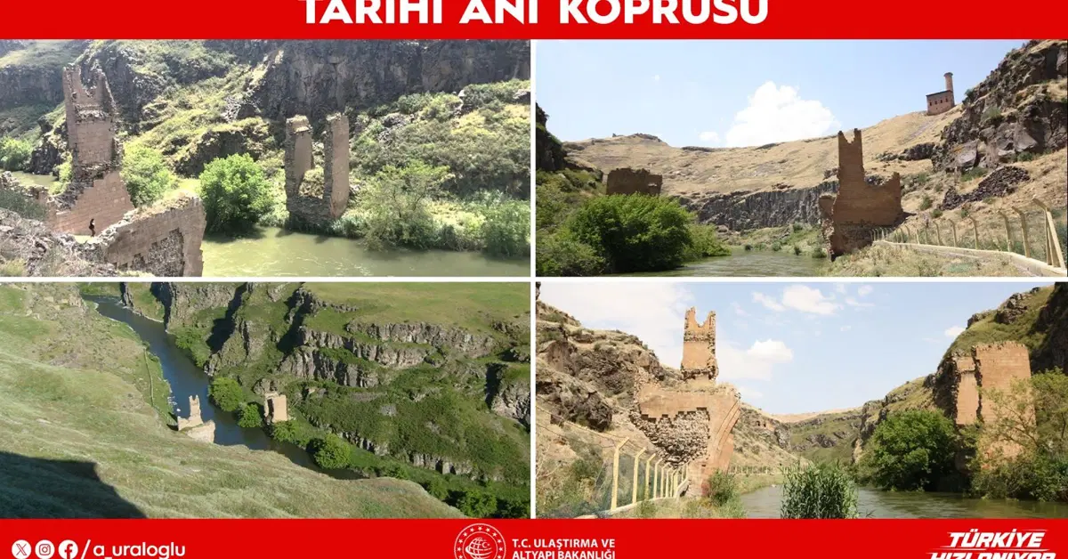 Türkiye ile Ermenistan arasındaki Ani Köprüsü'nün restorasyonunda yeni aşama