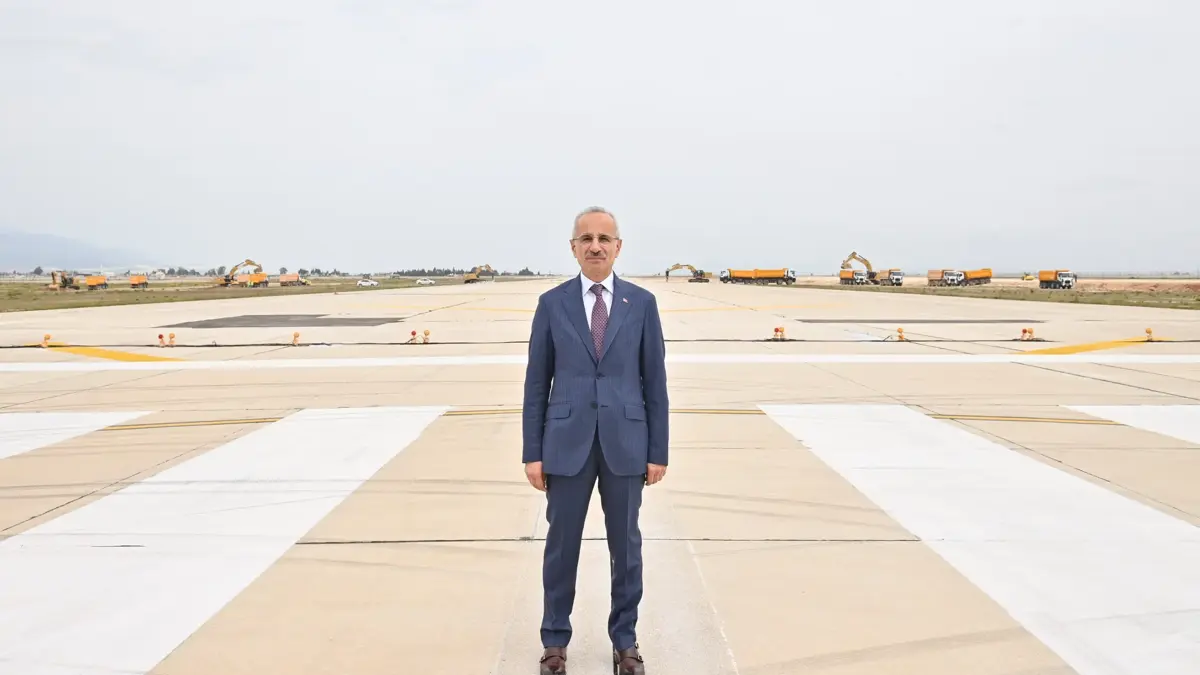 Bakan Uraloğlu açıkladı! Hatay Havalimanı'nda yeni tesisler için geri sayım