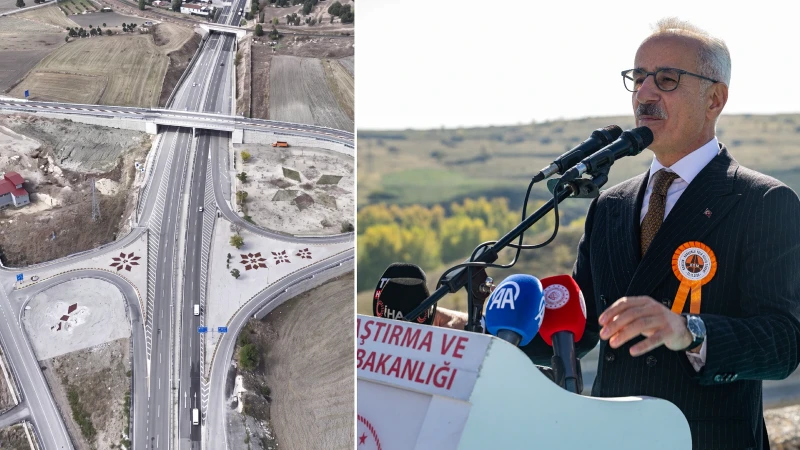 Korgun-Kurşunlu yolu hizmete açıldı
