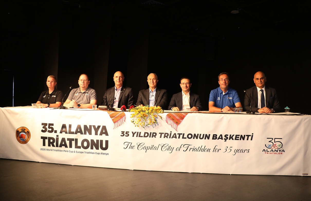 Alanya'da 35. Triatlon en yüksek katılımla 600'ü aşkın sporcuyla yarın başlıyor