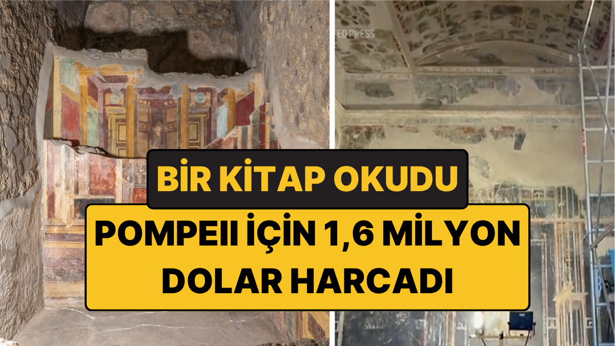 Bir Kitap Okudu, Pompeii'nin Görkemli Evi İçin 1,6 Milyon Dolar Harcadı