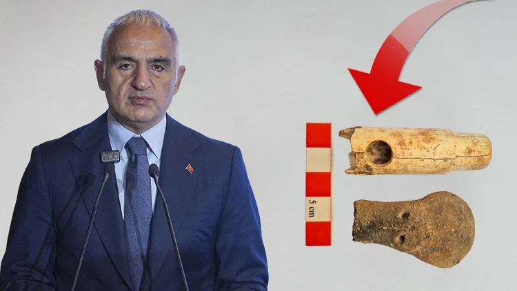 Kazı çalışmasında çarpıcı keşif! Bakan Ersoy: Doğrudan bir kanıta ulaşıldı