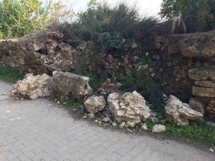 İznik'teki Roma su kemerinde çökmeler başladı