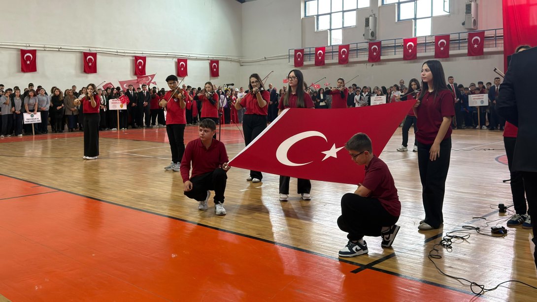 29 EKİM CUMHURİYET BAYRAMI 103. YILI KUTLAMA POGRAMI