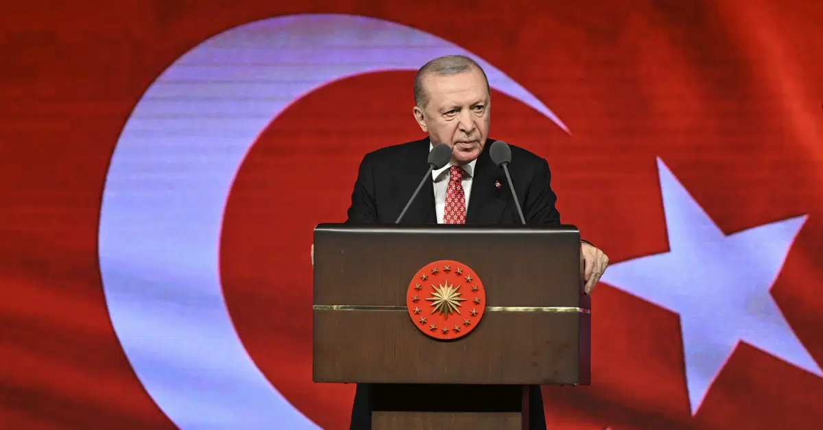 Türk Devletleri Teşkilatı Zirvesi. Cumhurbaşkanı Erdoğan liderleri karşıladı