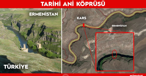 Tarihi Ani Köprüsü yeniden inşa ediliyor